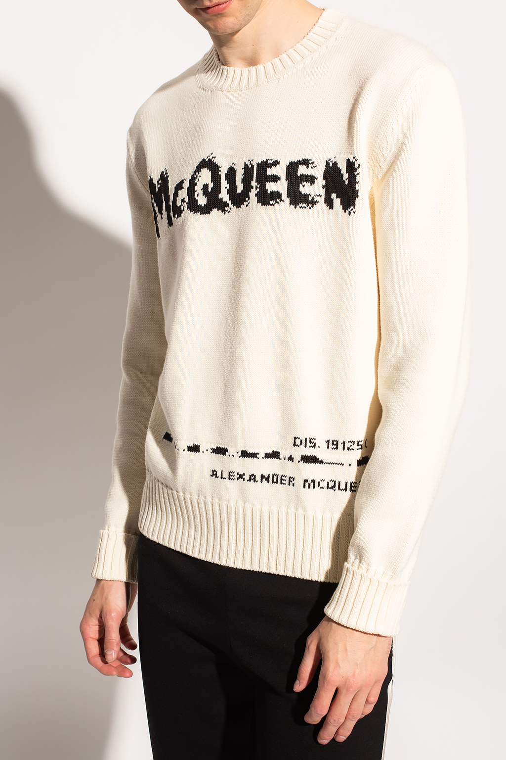 Alexander McQueen Rib-knit sweater with 36-40